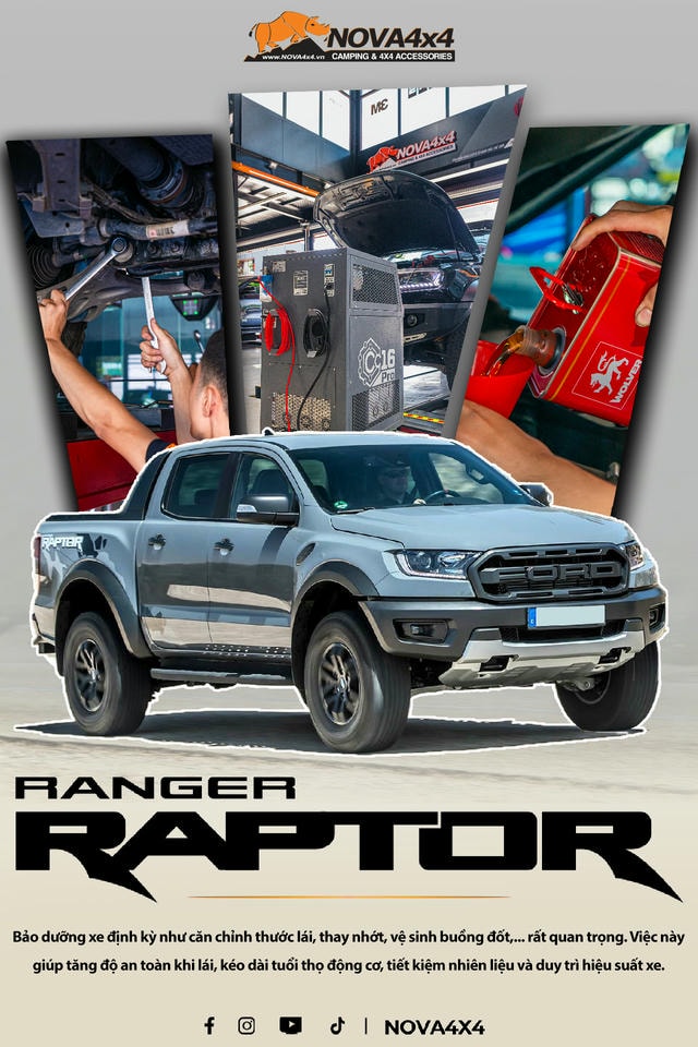 Bảo dưỡng Ford Ranger Raptor Bảo dưỡng Ford Ranger Raptor