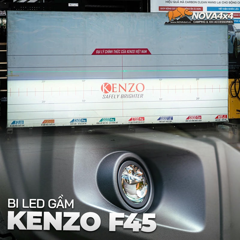 bi led gầm Kenzo F45 - nhiệt màu 6000K