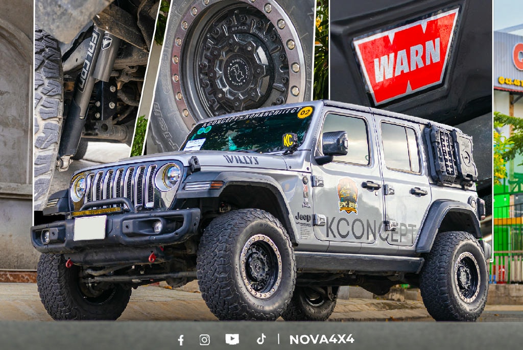 Độ Jeep Wrangler Willys “khủng” theo phong cách Overland Beast tại Nova4x4