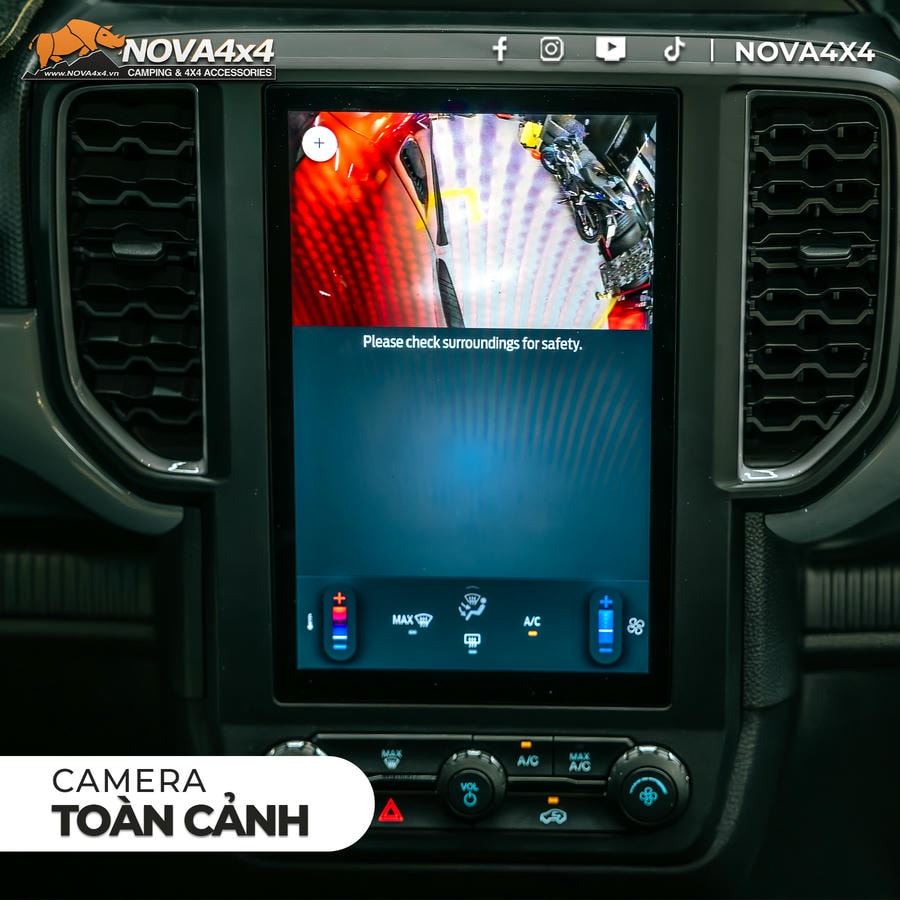 Camera toàn cảnh- món phụ kiện Ford Ranger XLS không thể thiếu Camera toàn cảnh- món phụ kiện Ford Ranger XLS không thể thiếu