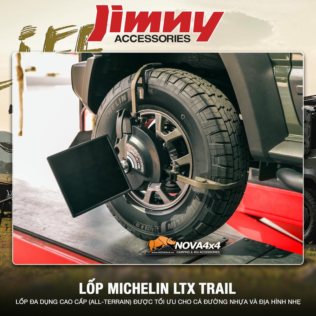 Người bạn đồng hành hoàn hảo: lốp Michelin 235/70R15