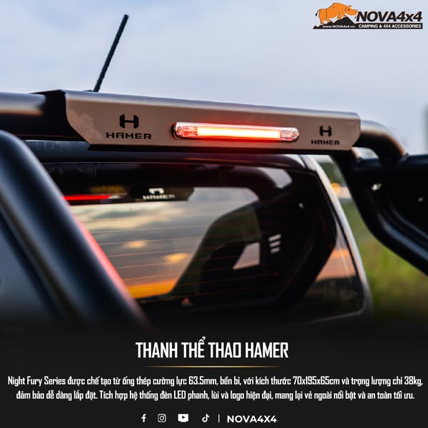 Thanh thể thao Hamer Thanh thể thao Hamer