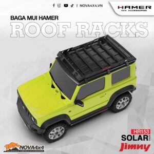Baga mui Hamer Solar Roof Rack cho Suzuki Jimny JB74 (2018 – nay)