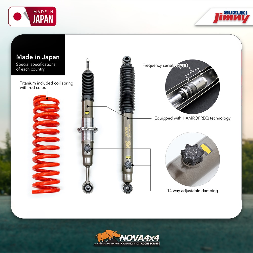 Công nghệ của giảm xóc KYB