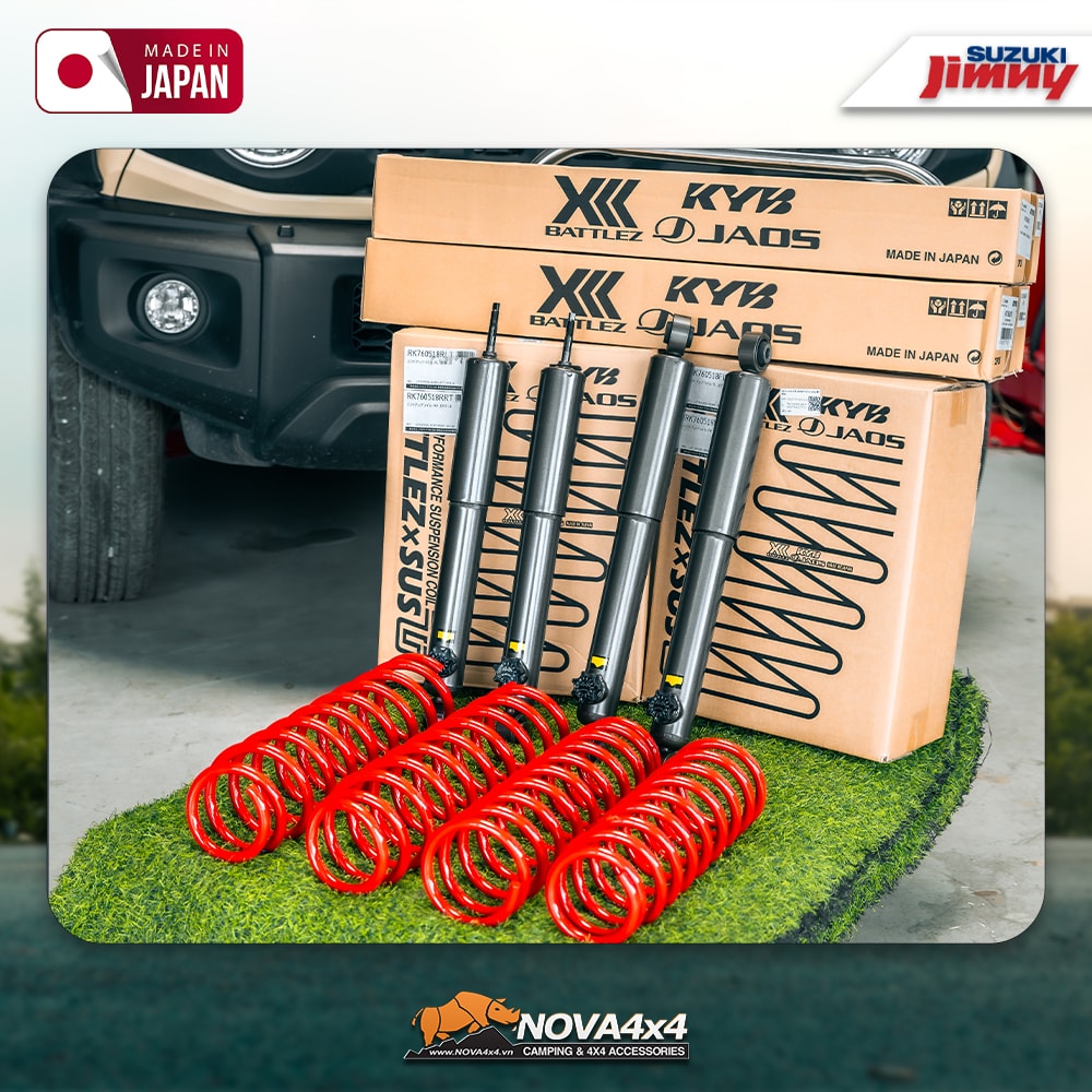 Bộ giảm xóc KYB Jaos Battlez Bộ giảm xóc KYB Jaos Battlez