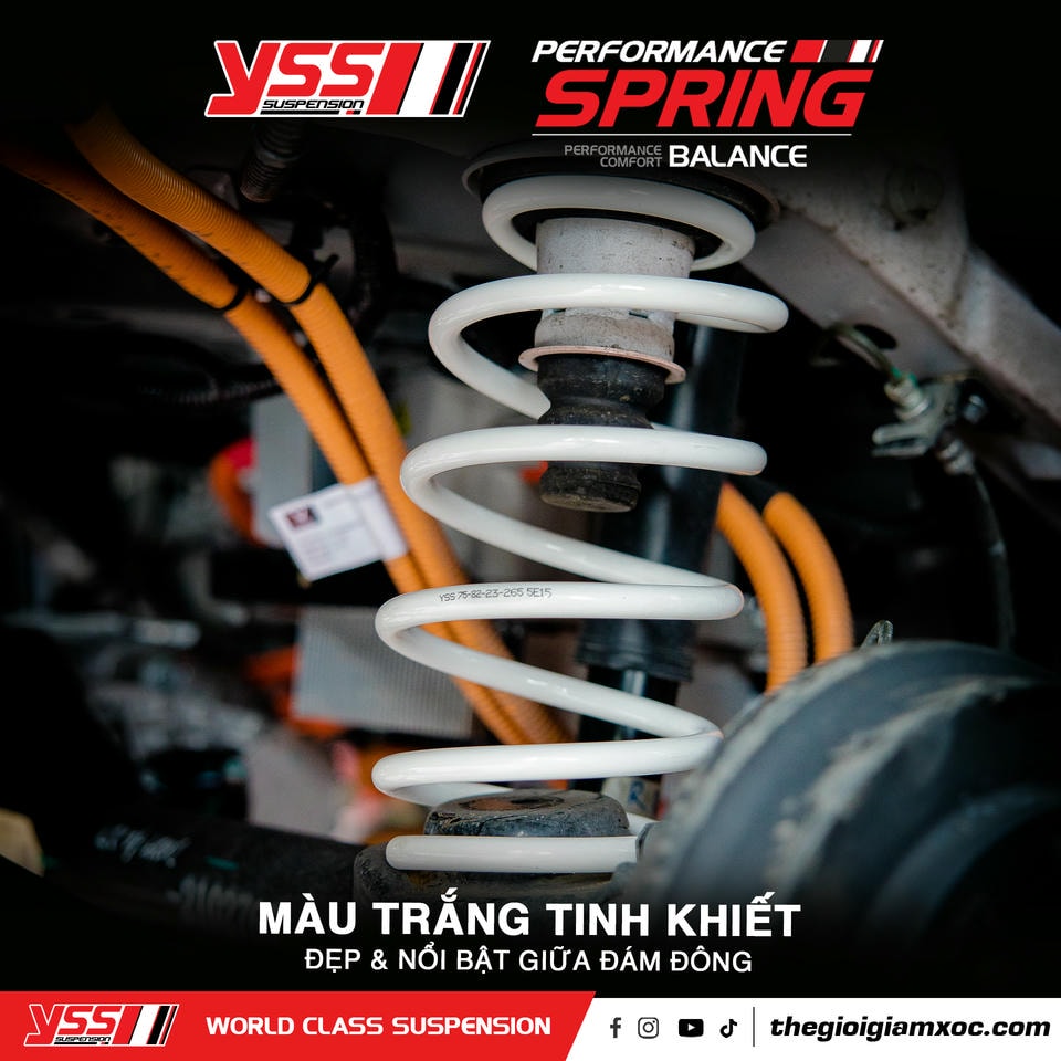 cận cạnh lò xo YSS Performance cận cạnh lò xo YSS Performance