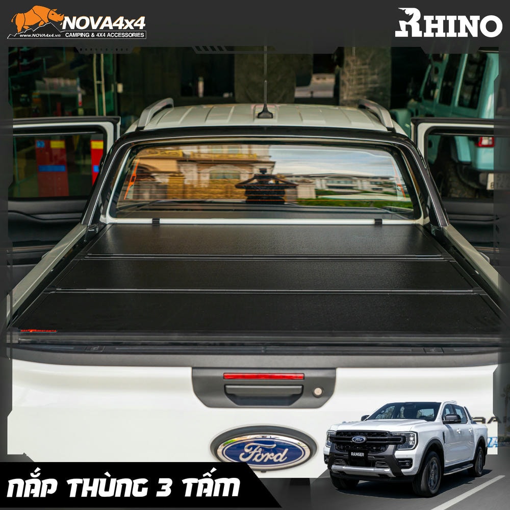 Nắp thùng 3 tấm – Chở gì cũng yên tâm, mưa nắng không lo Nắp thùng 3 tấm – Chở gì cũng yên tâm, mưa nắng không lo