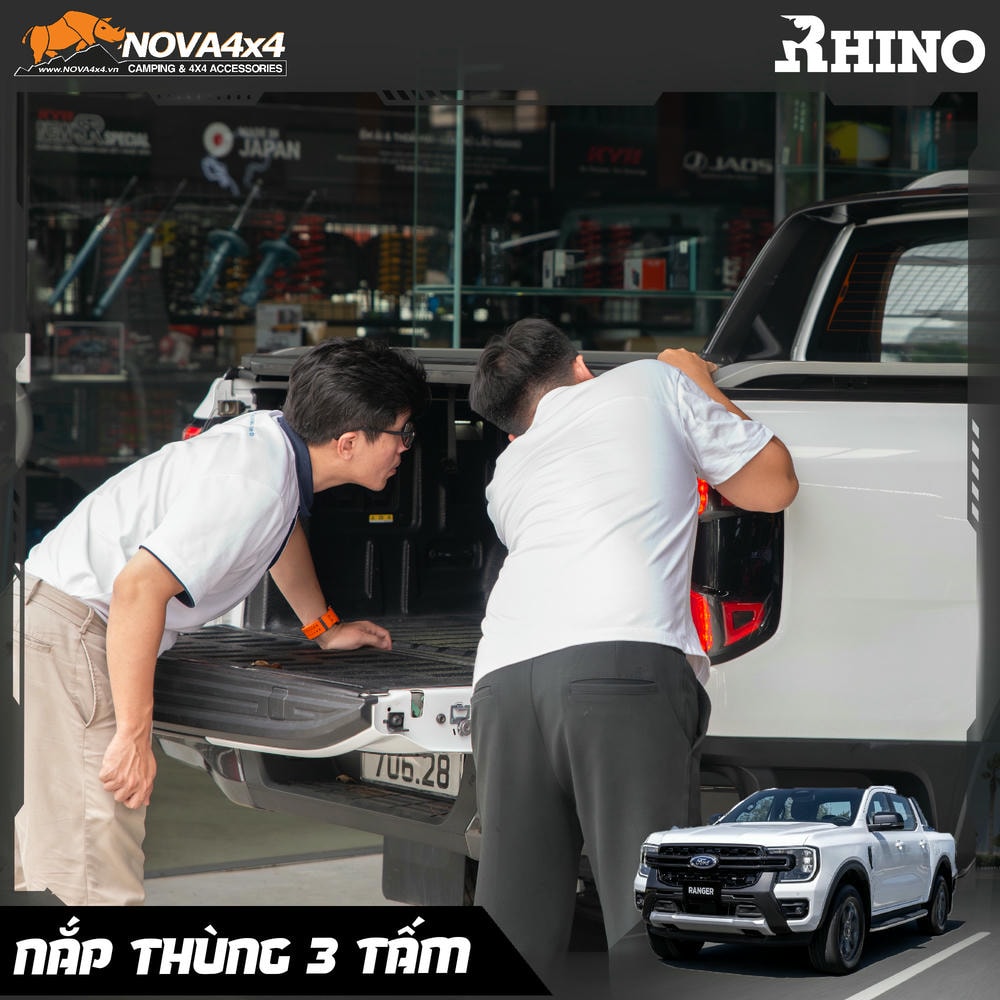 Nắp thùng 3 tấm – Chở gì cũng yên tâm, mưa nắng không lo Nắp thùng 3 tấm – Chở gì cũng yên tâm, mưa nắng không lo