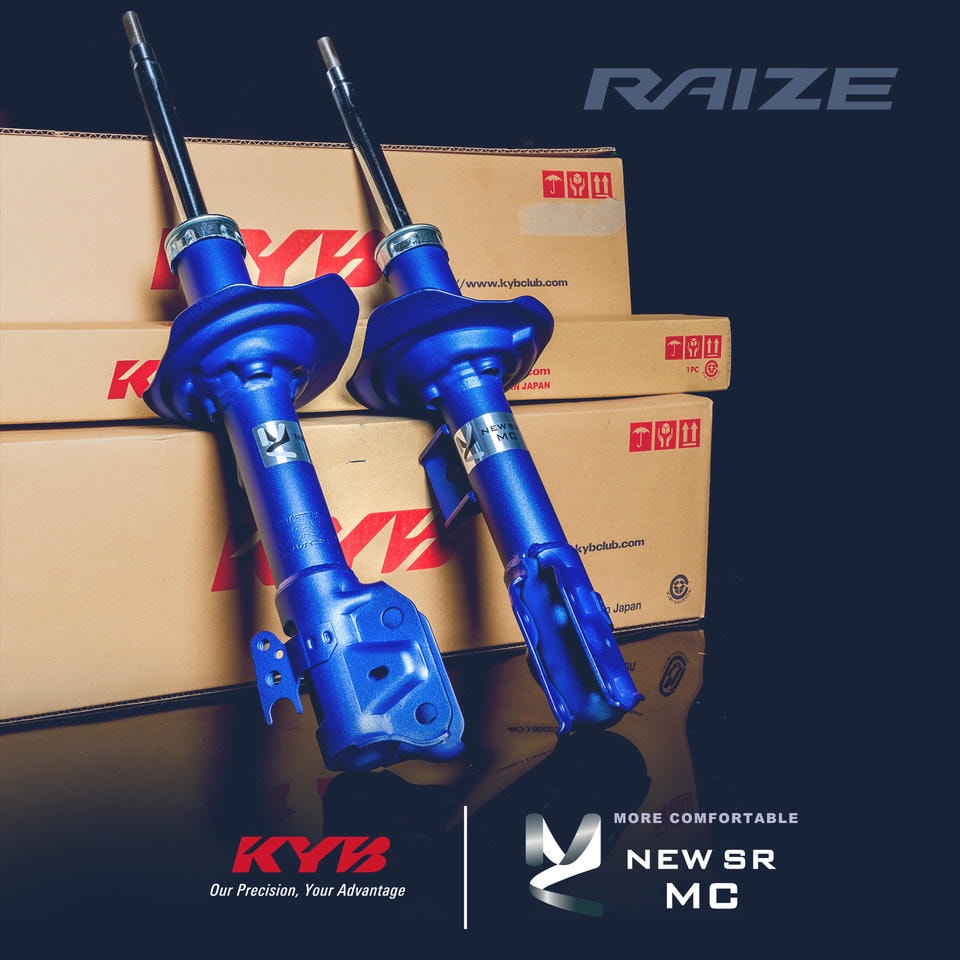 giảm xóc KYB New SR More MC cho Toyota Raỉze giảm xóc KYB New SR More MC cho Toyota Raỉze