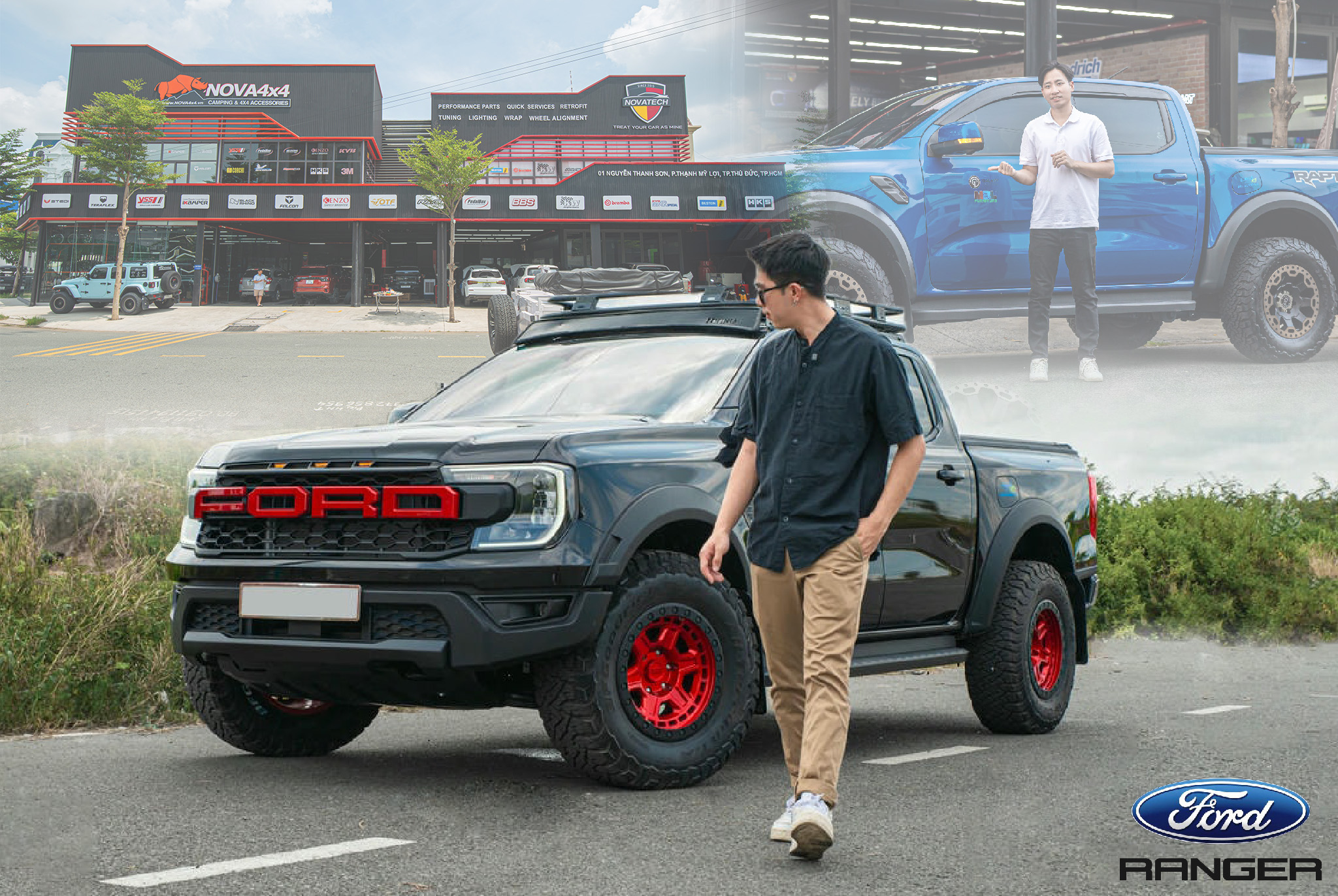 Tổng hợp những bản độ Ranger tại Nova4x4