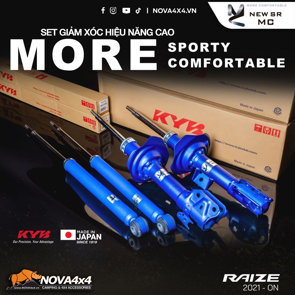 giảm xóc KYB New SR More Toyota Raize