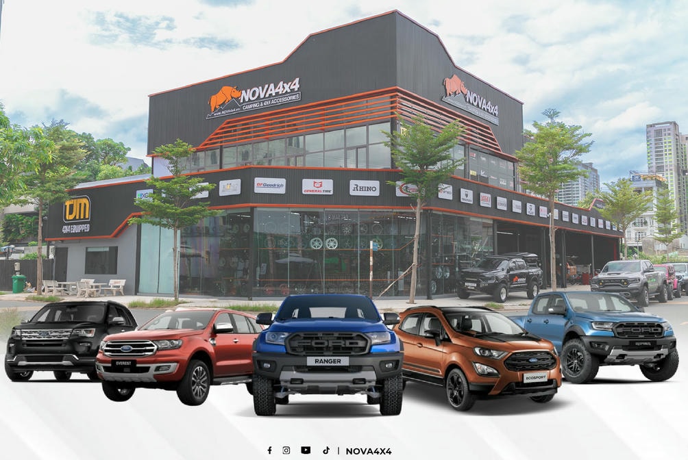 Nâng cấp Ford tại Nova4x4
