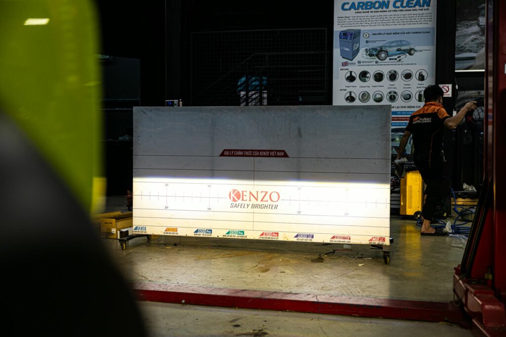 Bi led gầm Kenzo F45 - nhiệt amù 4300K
