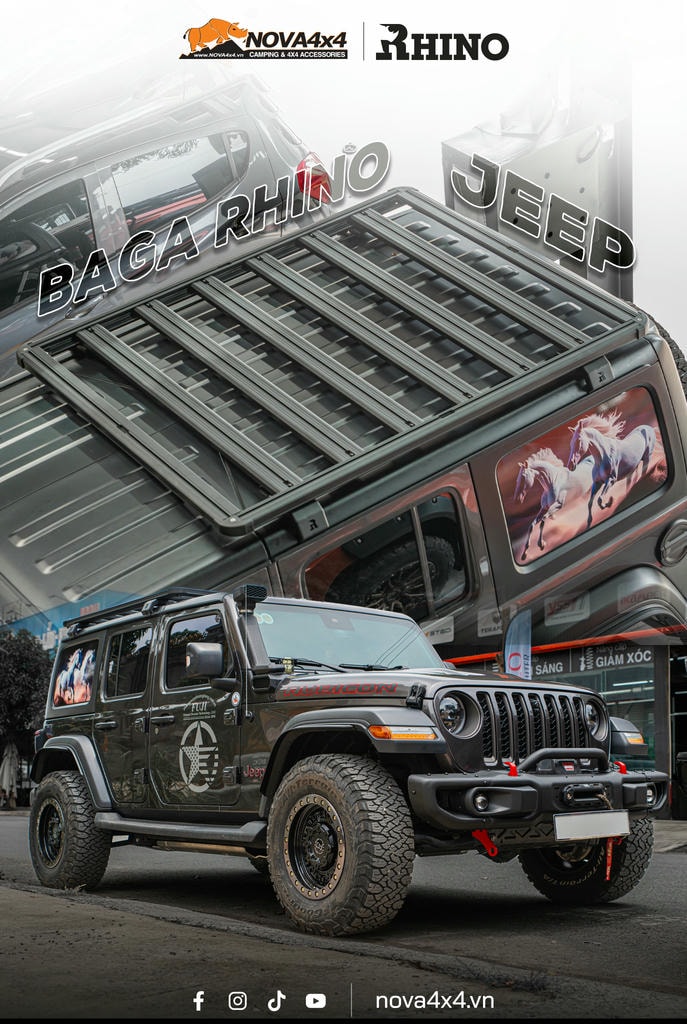 Vì sao Jeep Wrangler cần một baga chất lượng