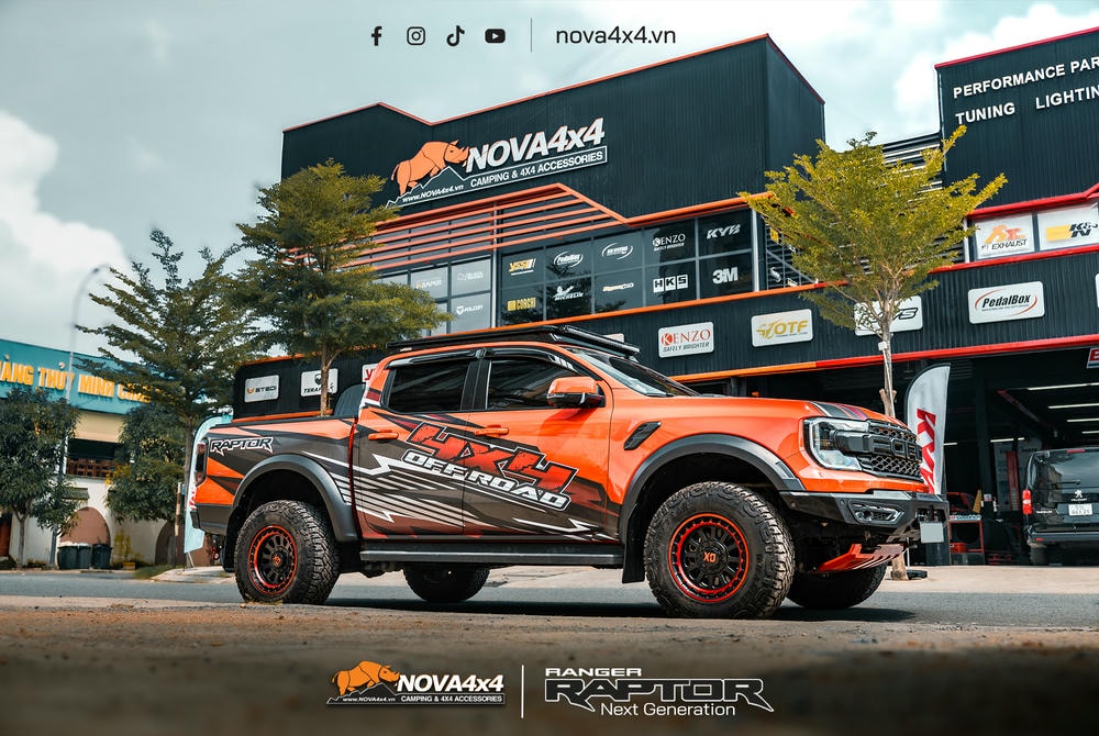 Gói độ Raptor 2025 mạnh mẽ, cá tính cho những anh em mê khám phá
