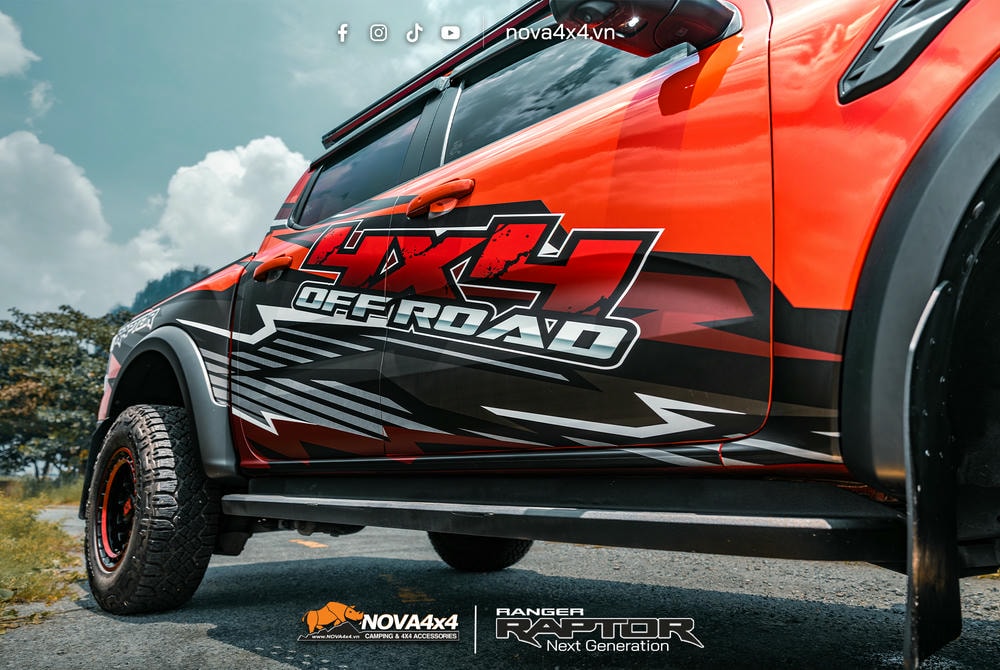 Bộ tem decal 4x4 Off-road