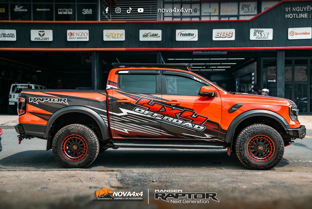 Bộ tem decal 4x4 Off-road