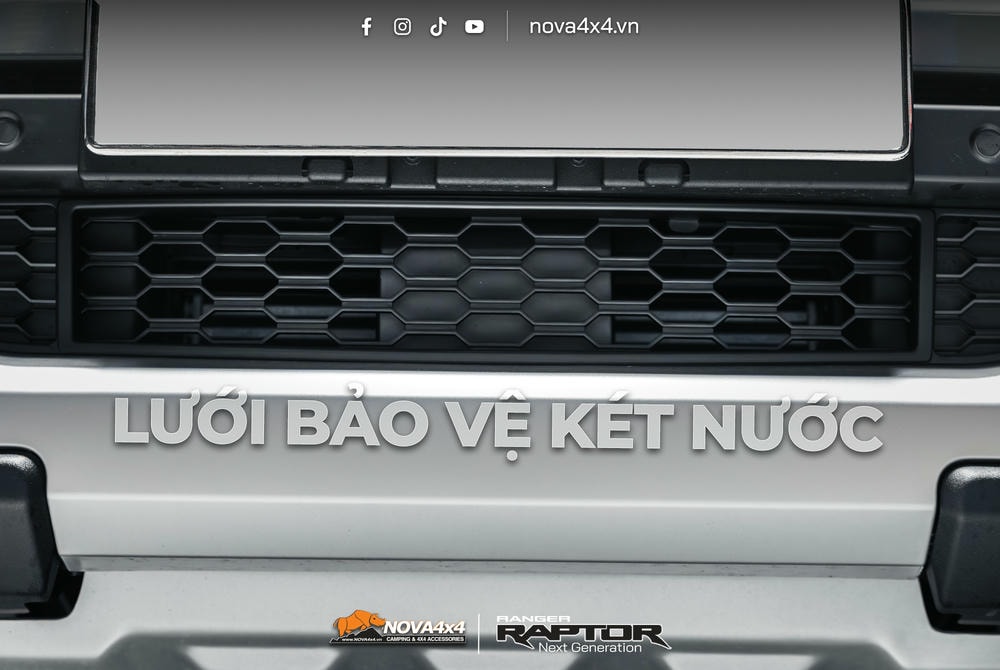 Lưới che két nước – Bảo vệ “trái tim” của Raptor