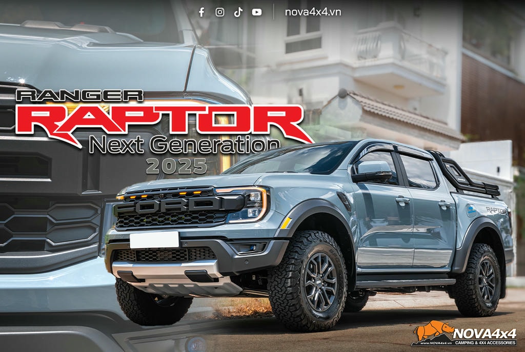 Combo độ Ranger Raptor 2025 nên có