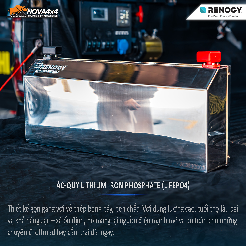 Ắc-quy Lithium Renogy LiFePO4