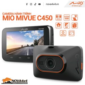 Camera hành trình Mio Mivue C450 | Ghi hình sắc nét, bảo vệ an toàn