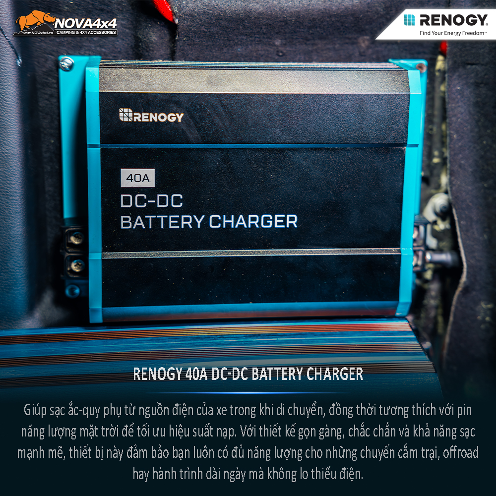 Renogy 40A DC-DC Charger