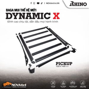 Baga Rhino Dynamic X cho xe bán tải