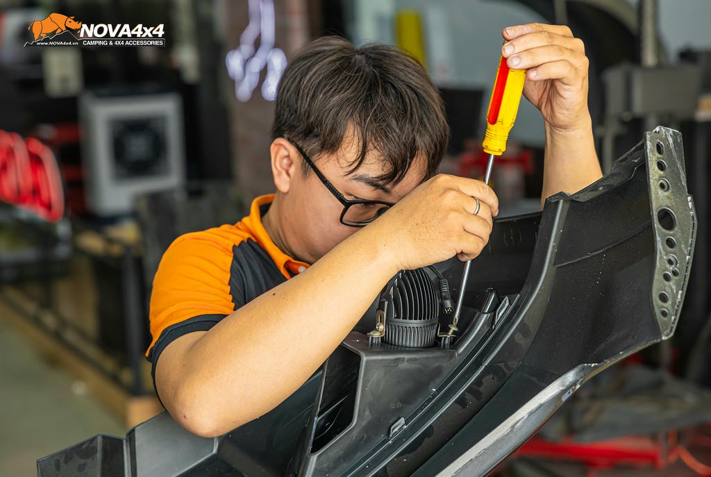 Ưu thế khi lựa chọn dịch vụ độ đèn tại hệ thống Nova4x4