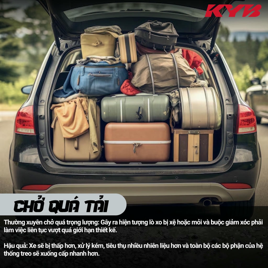 Chở quá tải – ác mộng của xe Chở quá tải – ác mộng của xe