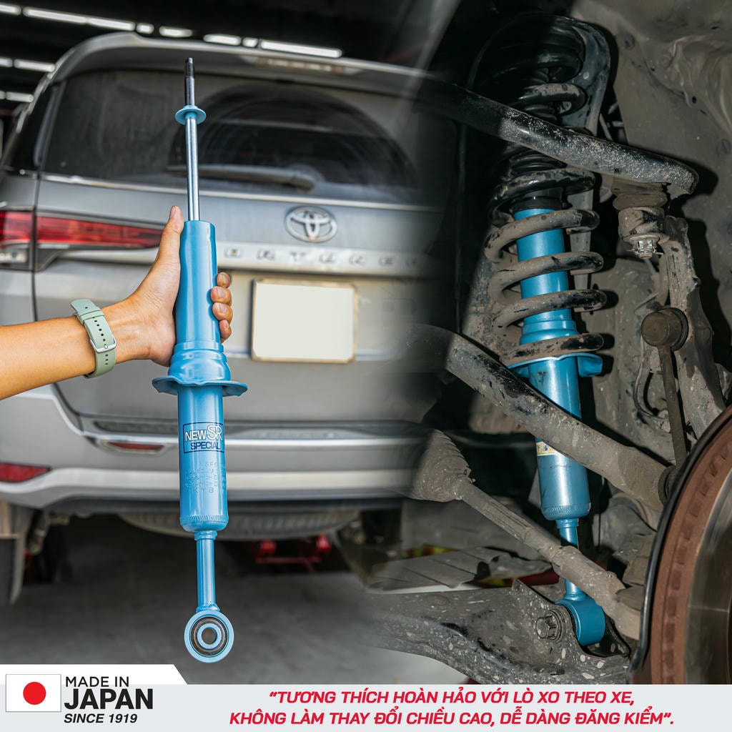 Giảm xóc KYB New SR - phù hợp đi đường trường, lái xe hằng ngày