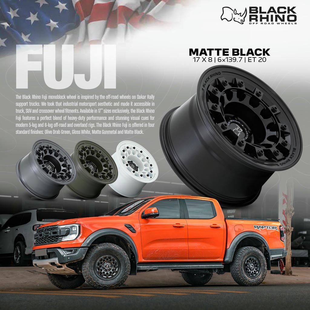 Black Rhino Fuji: Lấy cảm hứng từ xe đua Dakar Rally