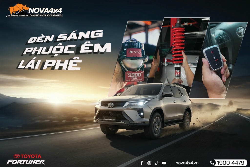 Bản Fortuner độ tiện ích 2025 và những lưu ý khi nâng cấp