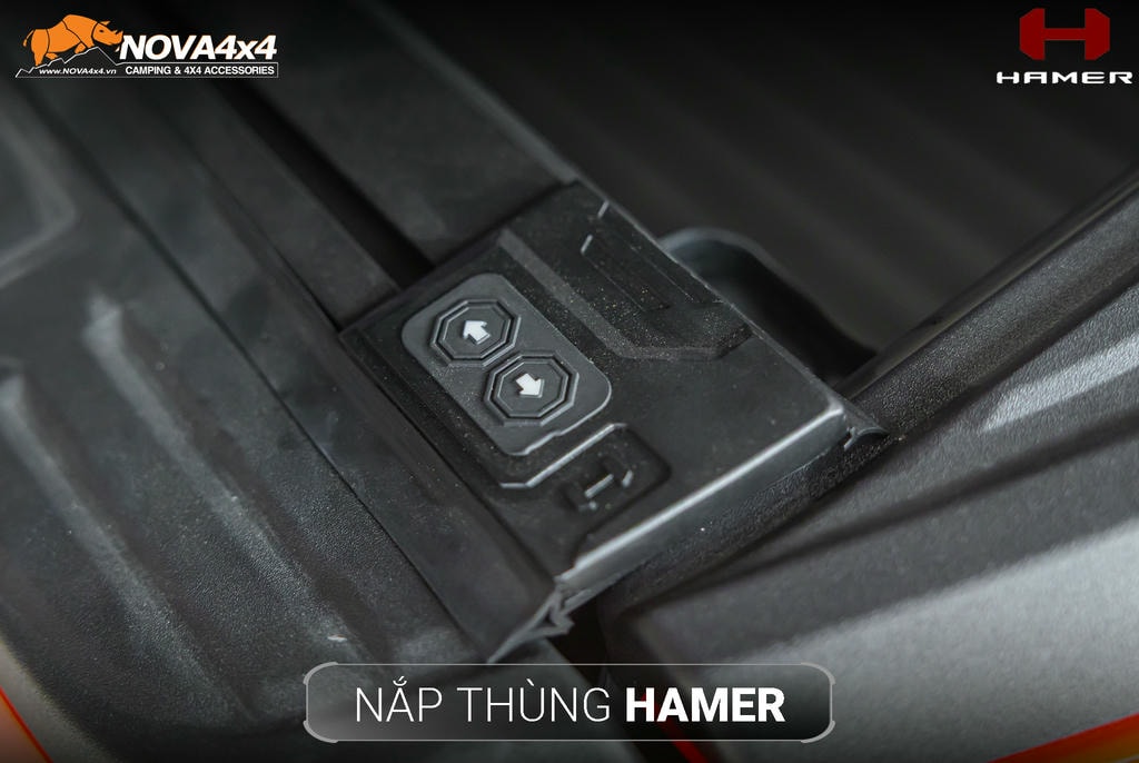 Nắp thùng Hamer – chắc chắn, mạnh mẽ, gọn gàng Nắp thùng Hamer – chắc chắn, mạnh mẽ, gọn gàng