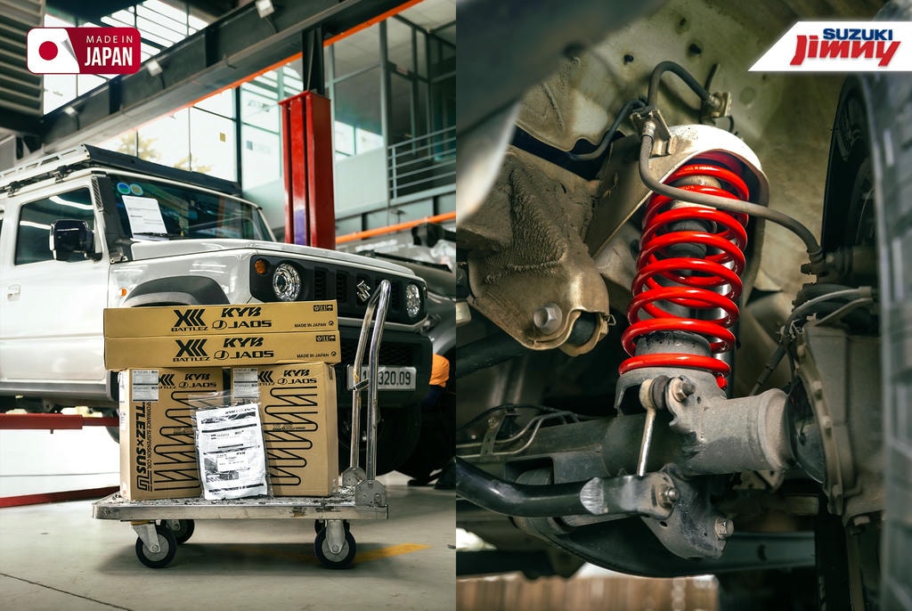 giảm xóc Jimny KYB Jaos Batllez