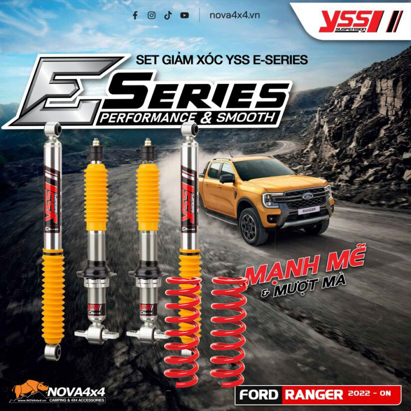 YSS E-Series cho Ford Ranger: