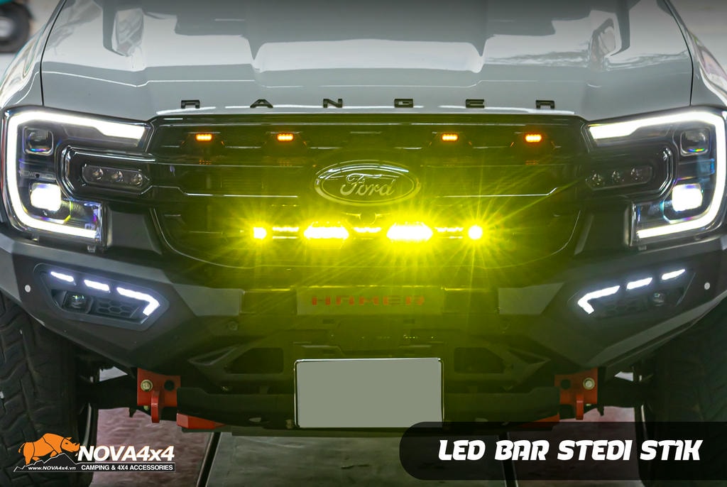 Led bar Stedi ST1K – xuyên sương, mở rộng tầm nhìn đêm