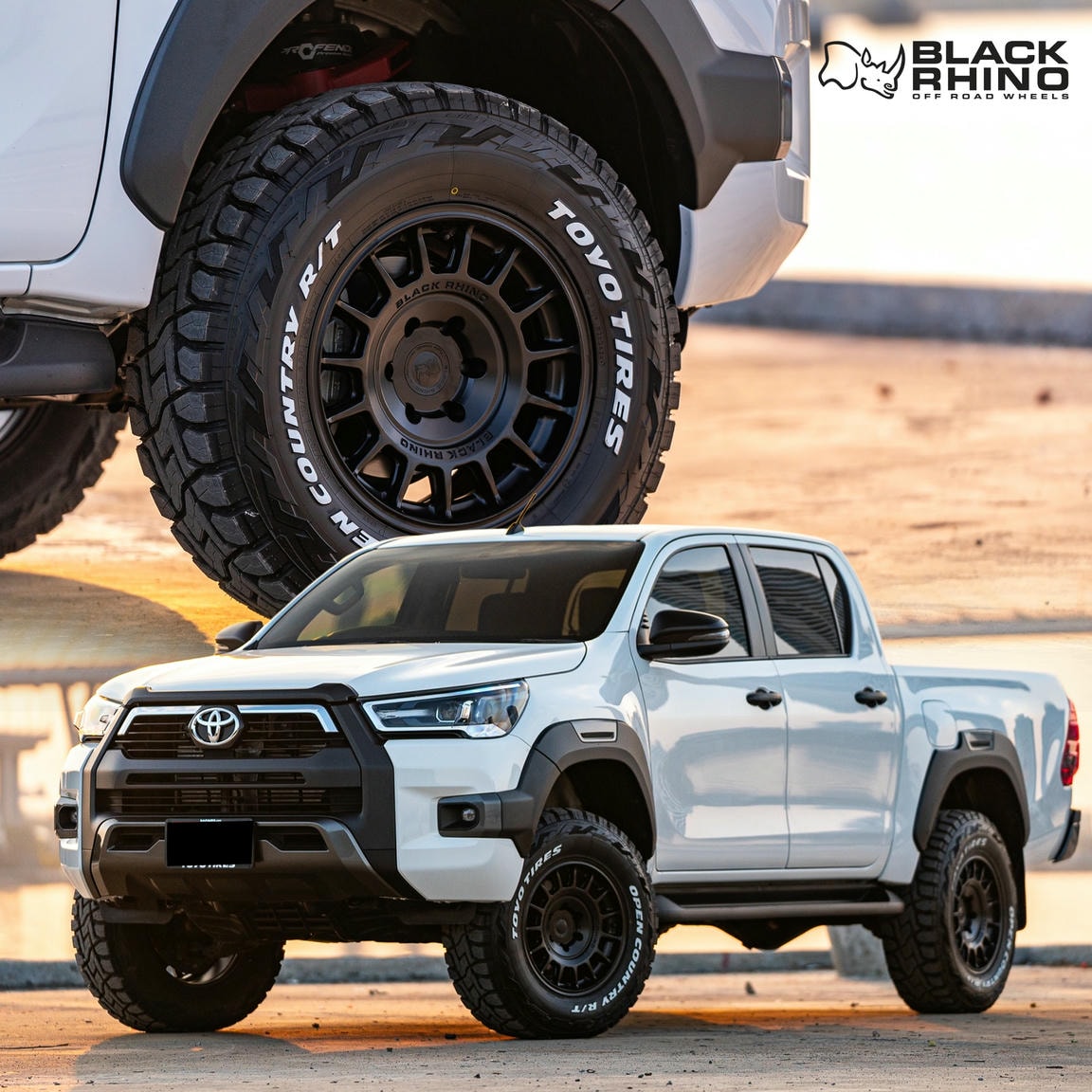 Mâm Toyota Hilux – cú lột xác ngoạn mục với Black Rhino Voll BR015 chuẩn chất Mỹ Mâm Toyota Hilux – cú lột xác ngoạn mục với Black Rhino Voll BR015 chuẩn chất Mỹ
