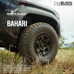 Mâm Black Rhino Bahari BR022 17 inch – thiết kế 6 chấu kép mạnh mẽ