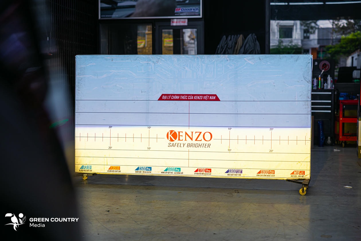 Bi led Kenzo F35 3 nhiệt màu và mí led chữ C: An toàn tối đa, thẩm mỹ vượt trội