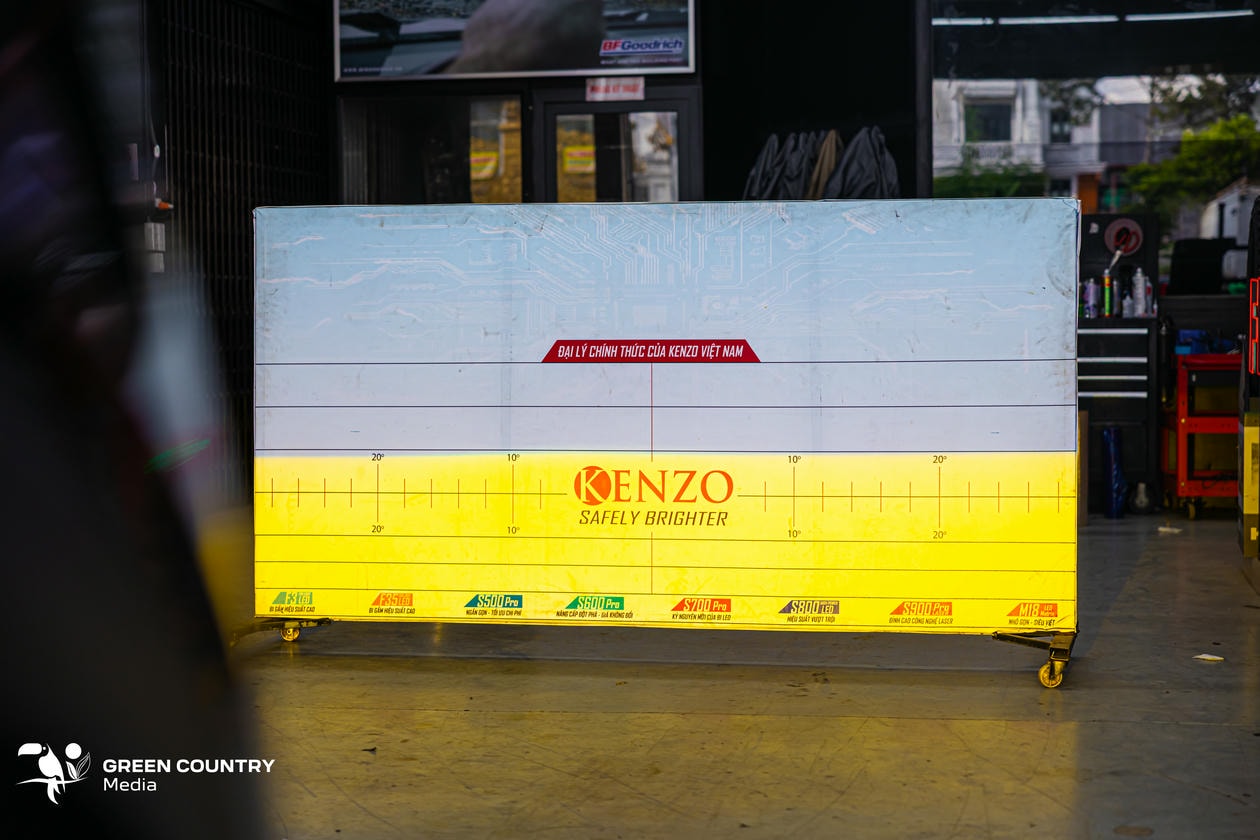 Bi led Kenzo F35 3 nhiệt màu và mí led chữ C: An toàn tối đa, thẩm mỹ vượt trội