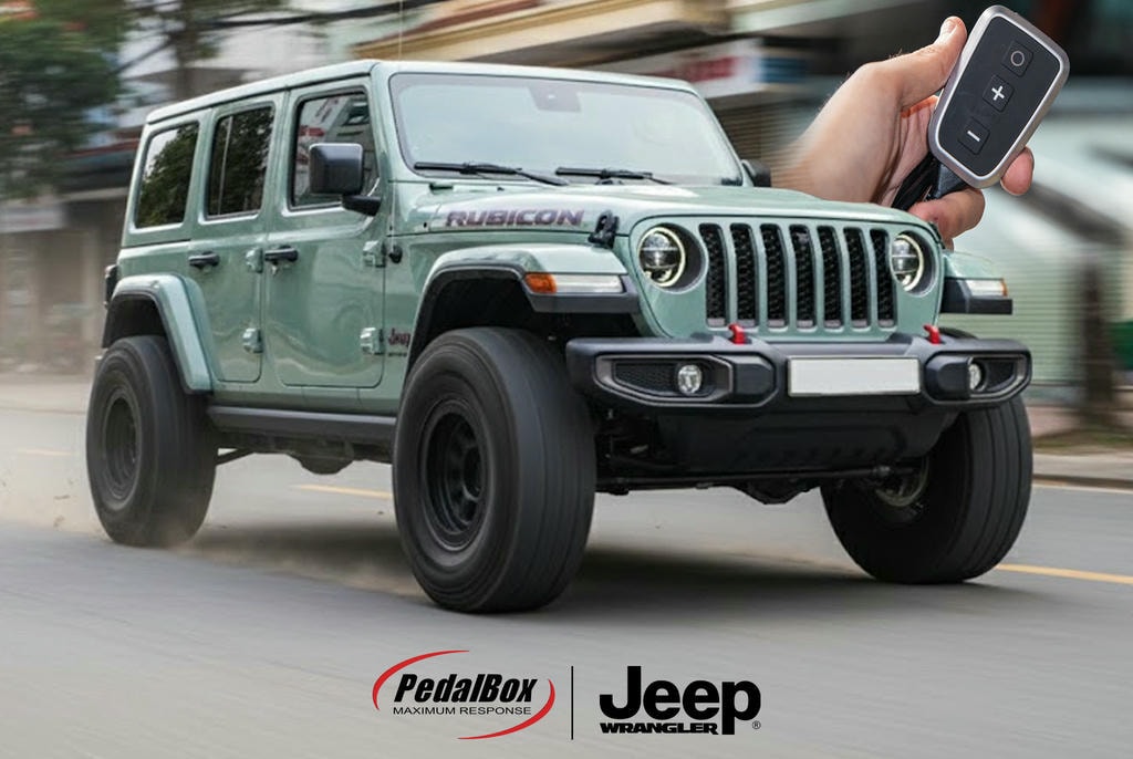 nâng cấp chip chân ga Jeep Wrangler – xu hướng toàn cầu của dân chơi Jeep