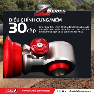 Giảm xóc YSS Z-Series cho Mitsubishi Triton 2024-ON