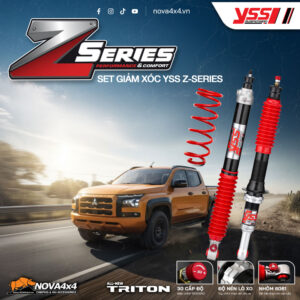 Giảm xóc YSS Z-Series cho Mitsubishi Triton 2024-ON