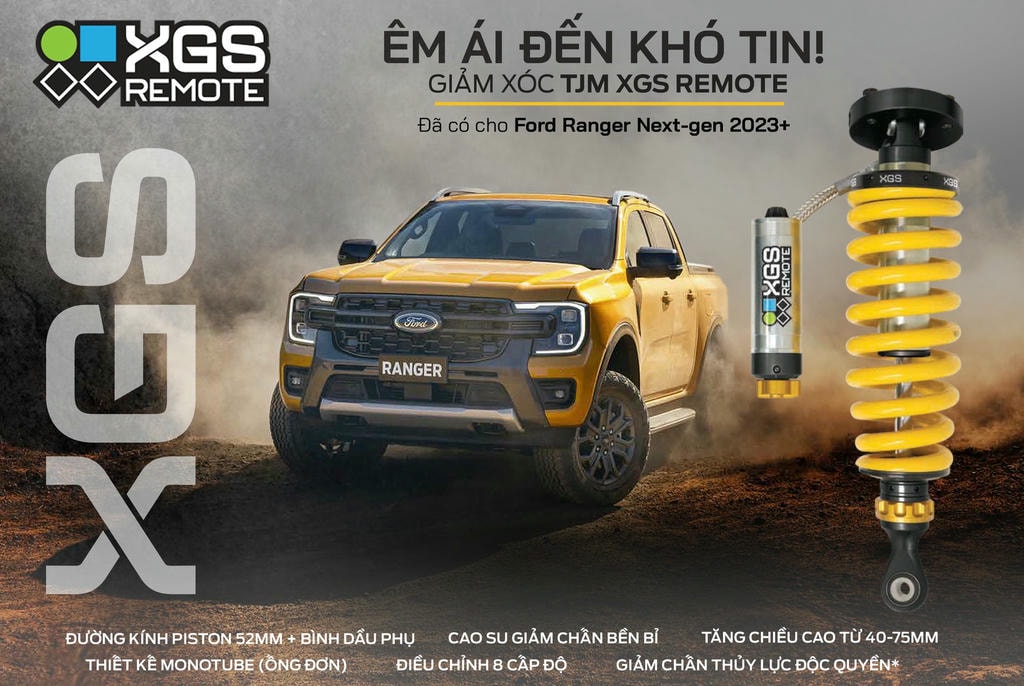 TJM XGS Remote – hiệu suất cao cho đường dài