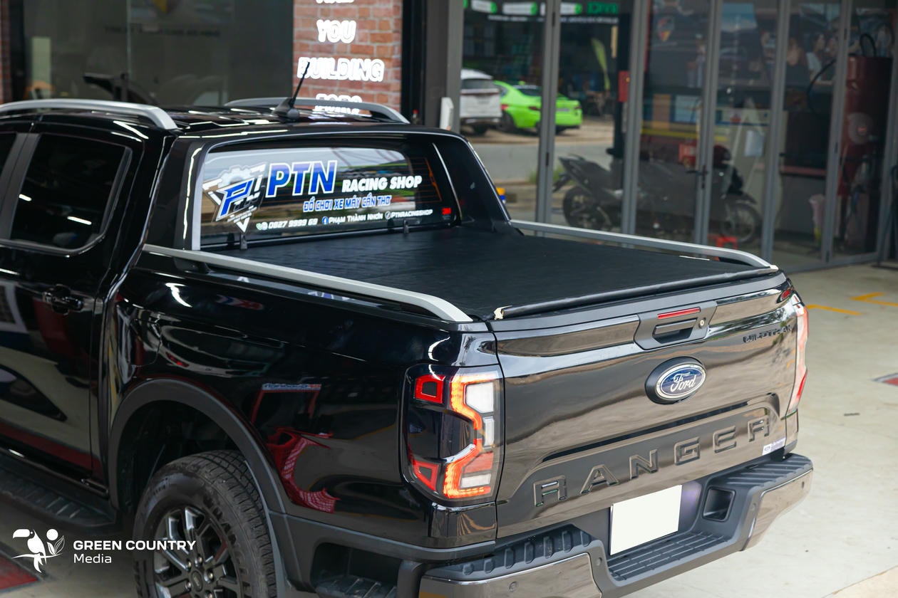 Nắp thùng bạt cuộn mềm Tontop: vừa tiện lợi, vừa tiết kiệm nhiên liệu