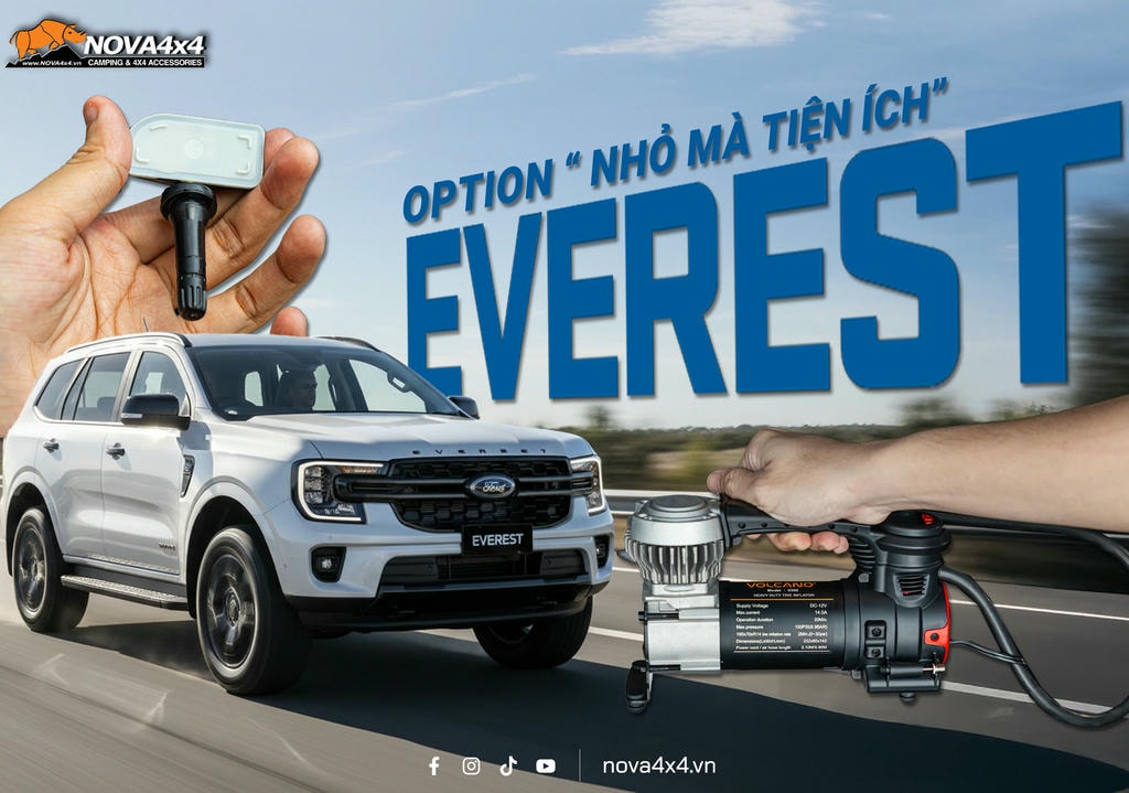 Tổng hợp phụ kiện Everest độ đáng tiền 2025 tại Nova4x4 | Làm một lần, dùng lâu dài