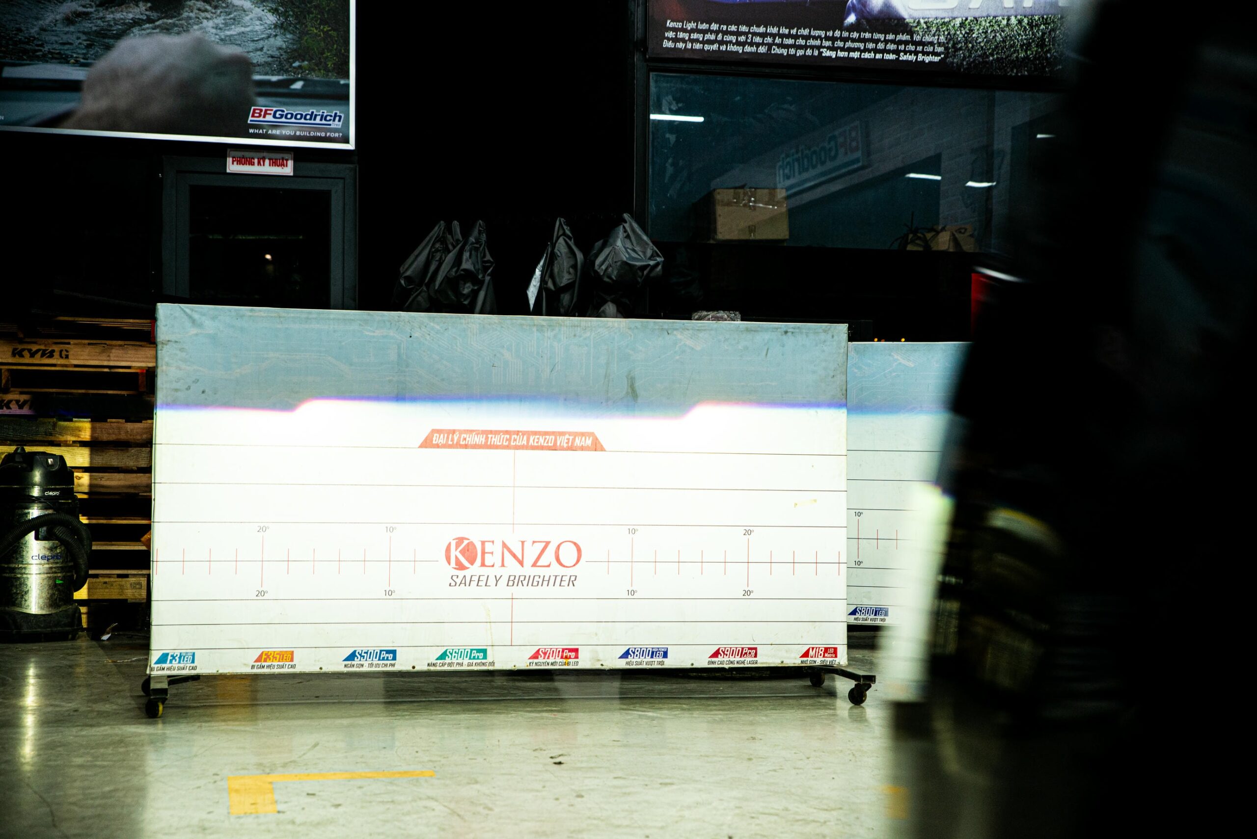 Ánh sáng thực tế Kenzo S600 Pro V3