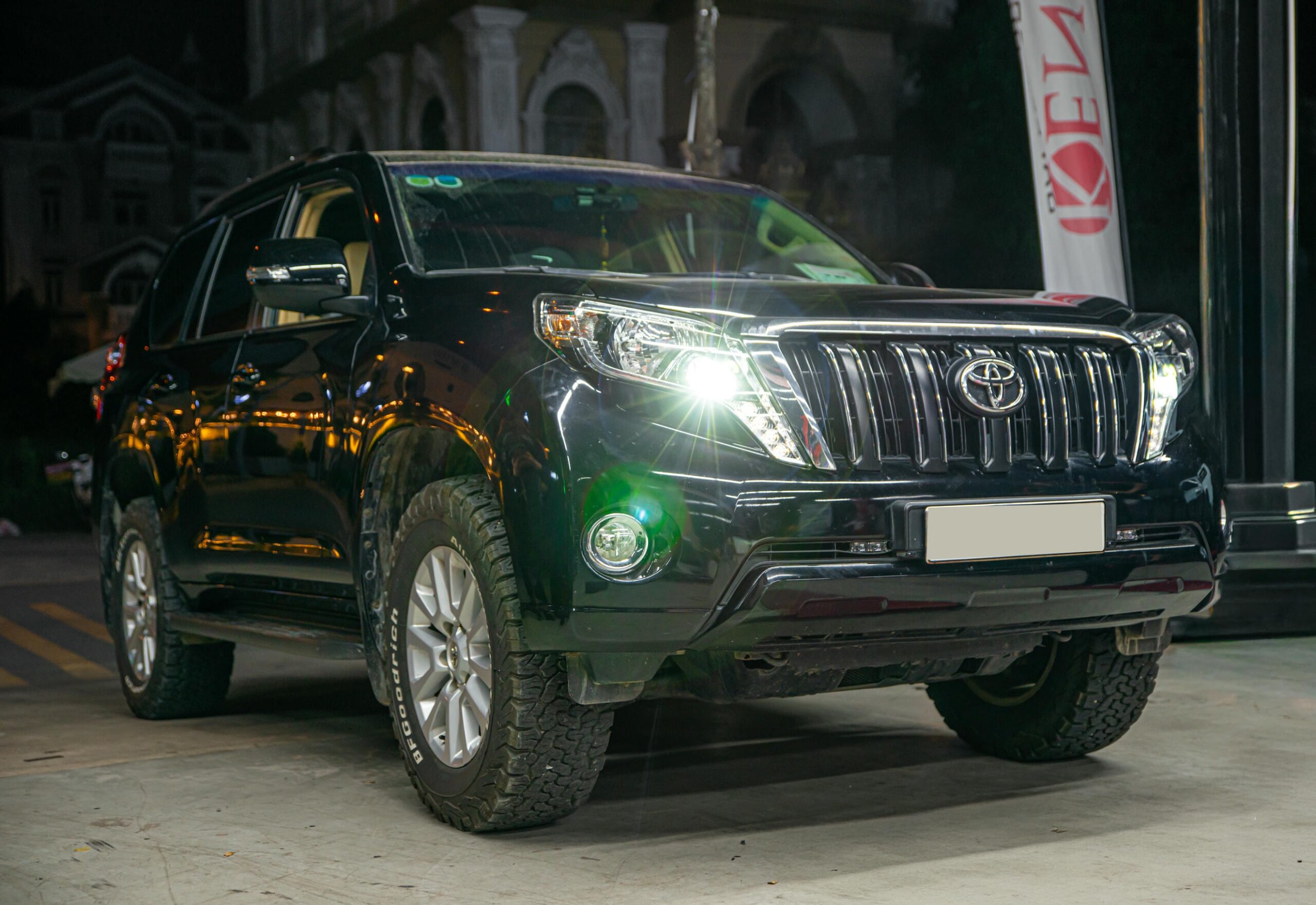Độ đèn Land Cruiser Prado