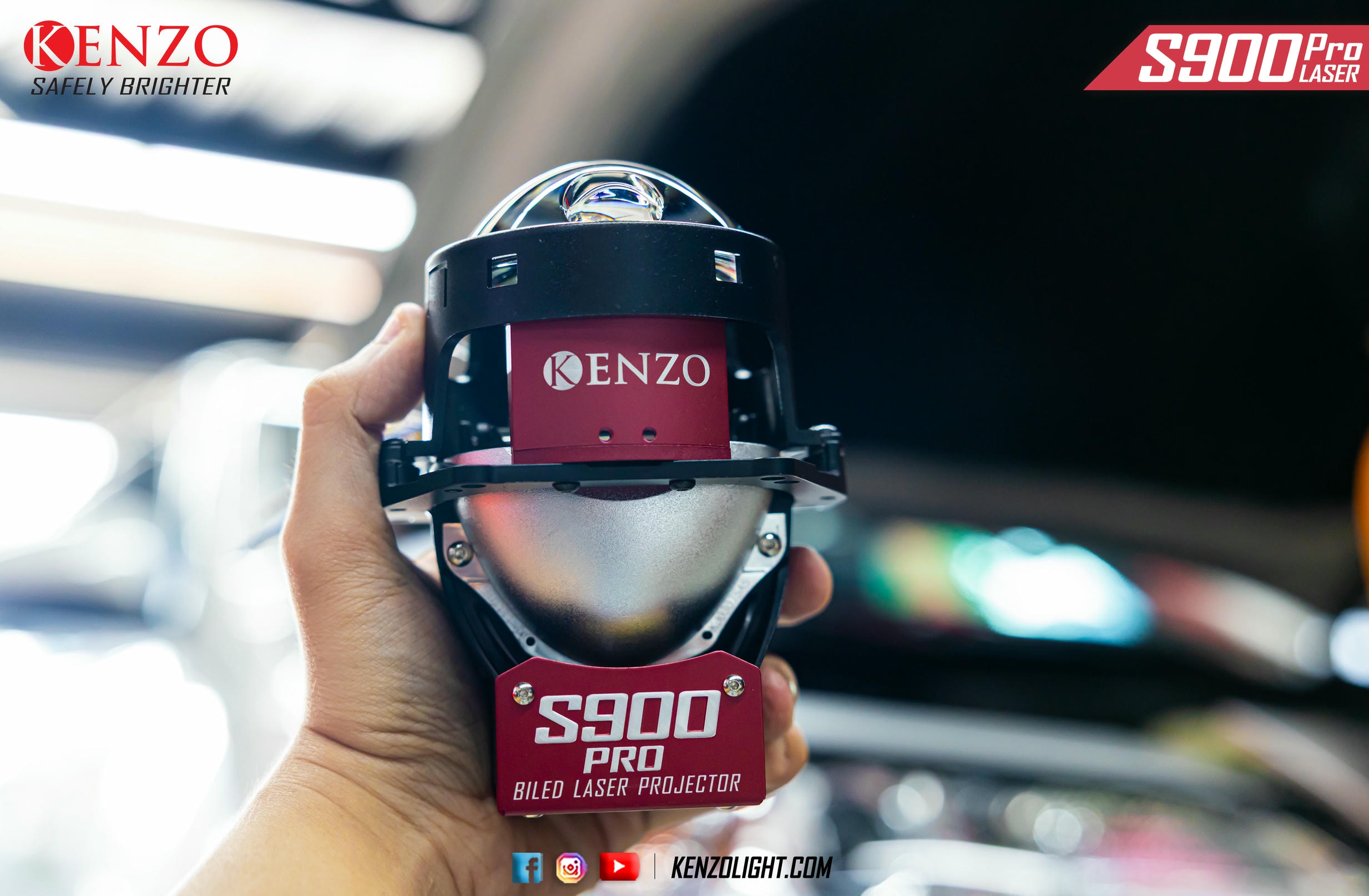 Bi led S900 Pro Laser có gì vượt trội?