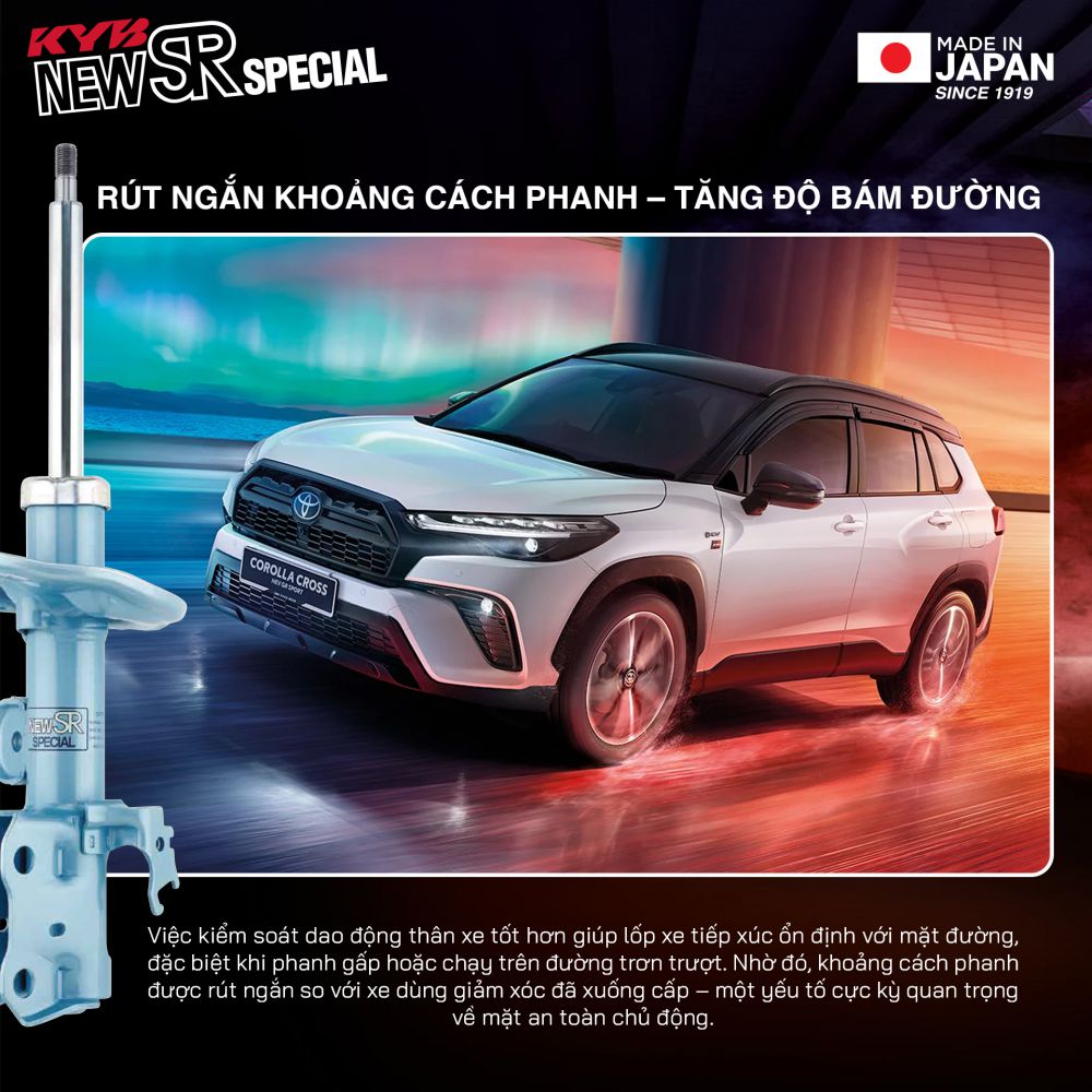 giảm xóc KYB NEW SR giảm xóc KYB NEW SR